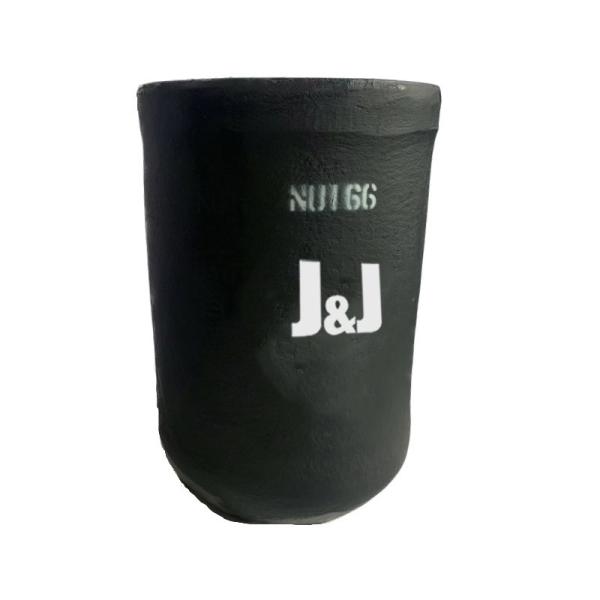 Buy cheap Straight Silicon Carbide Graphite Crucible For Metal Melting Low Slag Adherence from wholesalers