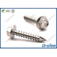 Buy cheap A2/304/410 Stainless Steel Hex Flange Head Self-tapping Wood Screw, Type 17 product