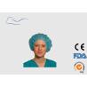 Buy cheap Colourful Disposable Nurse Cap , Polypropylene Bouffant Surgical Caps from wholesalers