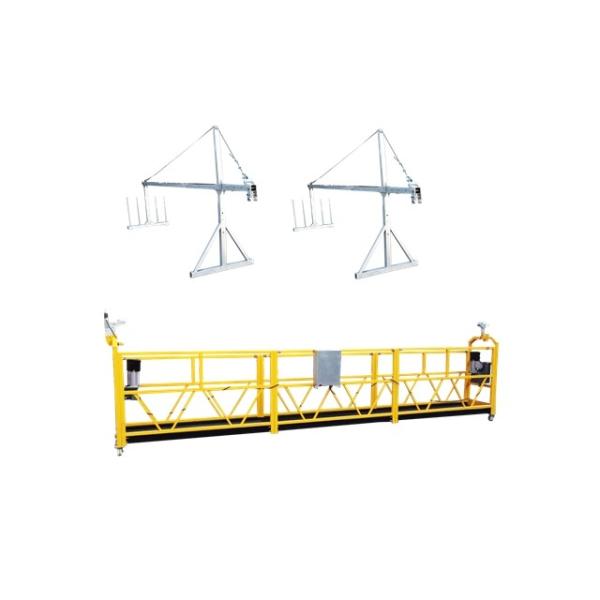 Buy cheap Painting steel ZLP630 safety working suspended platform for cleaning from wholesalers