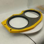 Glasses Plate And Wear Cutting Ring Φ200 Φ230 Φ260 For Putzmeister Concrete Pump
