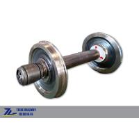 Buy cheap Train Wheelset 860mm Forged Rail Wheel Axle Assembly 13t Axle Load KSR Approved product