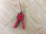 Red Color E Rickshaw Spare Parts Rescue Line Used In Electric Rickshaw