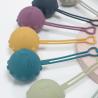 Buy cheap Food Grade Silicone Pacifier Case , Silicone Dummy Holder pouch Cat Kitten Shape from wholesalers