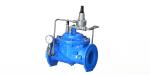 Blue Ductile Iron Pressure Sustaining Valve With Nylon - Reinforced Diaphragm