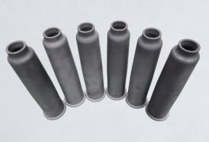 Wholesale High oxidation Industrial Ceramic Parts 1700 C Silicon Carbide burner sleeve from china suppliers
