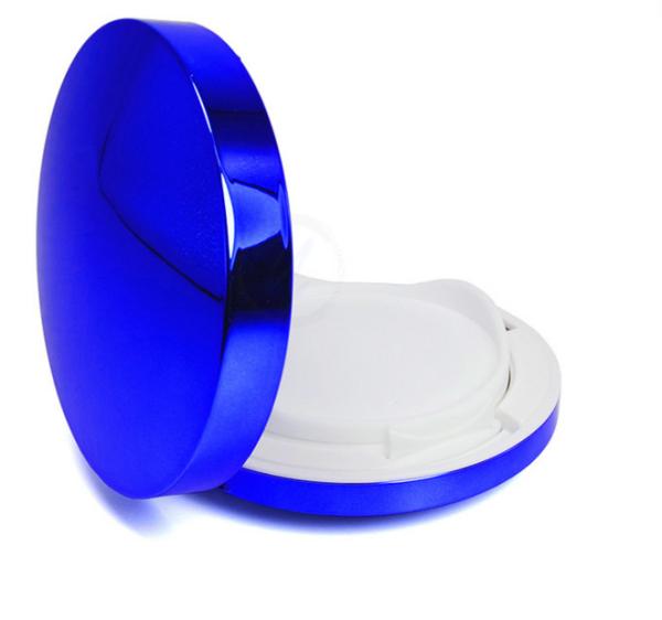 Buy cheap Blue Edge Cosmetic Compact Containers BB / CC Cushion Plastic Powder Makeup Case from wholesalers