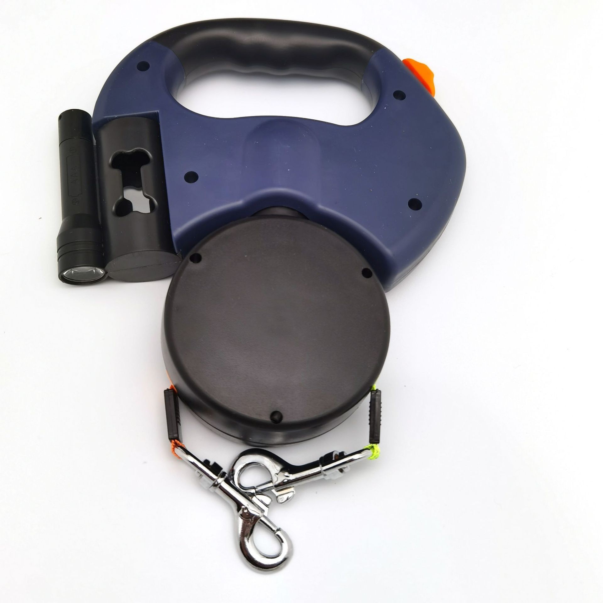 Pet Automatic Telescopic Traction Rope Double Rope Walking