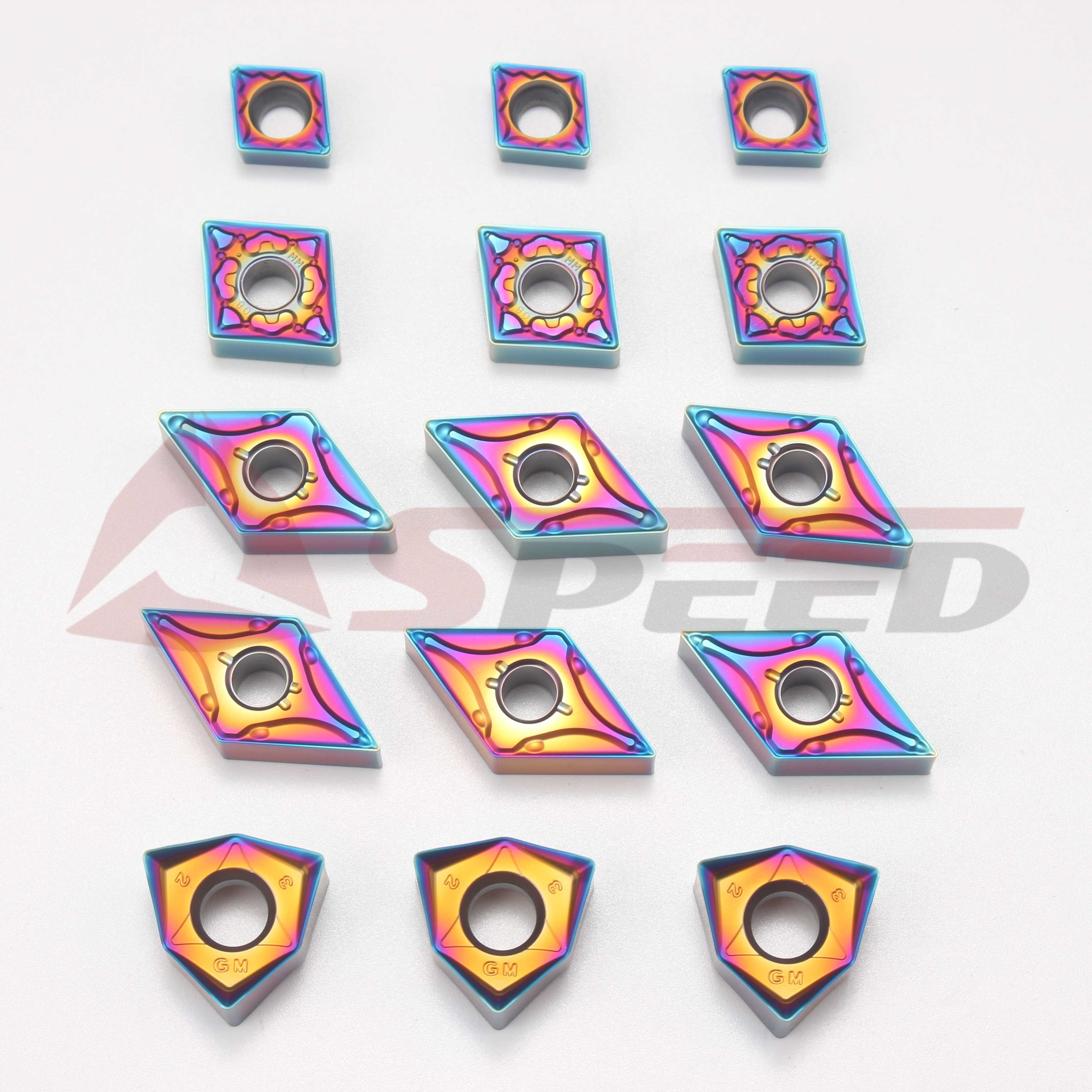 Nano Blue Coating Apmt/Apkt/Wnmu/Rdmt/Lnmu/Dcmt/Ccmt/Cnmg/Tcmt/Dnmg/Wnmg Carbide Turning Insert For Lathe Turning