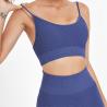Buy cheap Oem Factory Manufacturer Custom Logo Ladies Sports Bras Gym Workout Seamless Ribbed Bralette from wholesalers