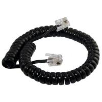 Buy cheap 10 Ft RJ11 4P4C Plug Telephone Extension Cord Lead Phone Coiled Cable product