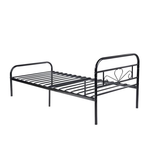 Buy cheap Sturdy Cast Iron Black Metal Platform Bed Vintage Headboard For Bedroom Furniture from wholesalers