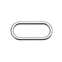 Buy cheap Adjustable Oval Oval Bra Strap Rings , 50mm Metal Swimwear Rings product