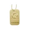Buy cheap Promotional VG Dog Identification Tags, Brass Stamped Personalised Dog Tags, With Laser Engraved Number from wholesalers