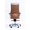 Buy cheap Leather Executive Revolving Chairs Height 1200-1260mm For Office from wholesalers
