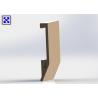 Buy cheap Champagne Color Anodized Aluminum Profiles , Electrophoresis Aluminum Profile For Handle from wholesalers