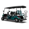 Buy cheap Electric Golf Cart Offering Expansive 4+2 Seating Capacity In A Radiant Emerald Green Finish For A Luxurious And Unique Golfing Experience from wholesalers