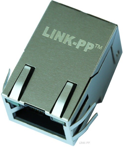 Quality LPJ0013DNL RJ45 Modular Jack , 10/100Base-Tx, Magnetics Integrated for sale