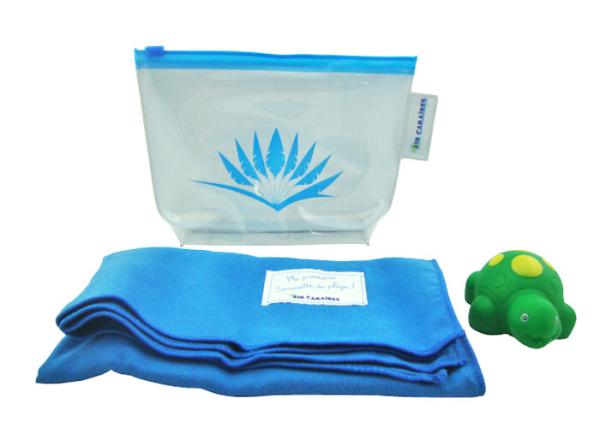 Buy cheap Novel Shower Set Airline Amenity Kits with PVC bag / Bath Towel / Squirt Toy from wholesalers