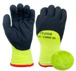 24cm 25cm Winter Work Gloves Waterproof Nitrile Coated Cut Resistant Gloves