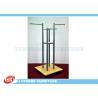 Buy cheap Grocery Four-Way Metal Wooden Display Stands For Garment Presenting from wholesalers