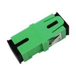 RoHS Green Fiber Optic Adapter Coupler SC SX Without Flange