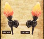 Garden yard porch living room bedroom corridor wall sconces restaurant cafe