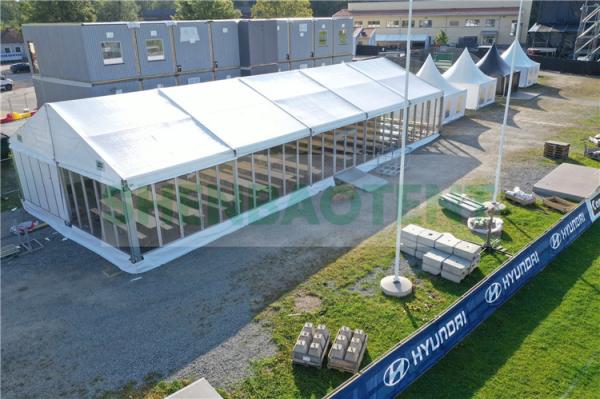 Buy cheap UV Resistance Large Waterproof Outdoor Tent , White Party Tent Easy Opeation from wholesalers
