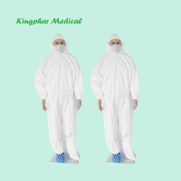 Buy cheap Non sterile coverall Surgical Disposables Non Woven Coverall Surgical Gown PP SMS Coverall Medical Gowns for Doctors from wholesalers