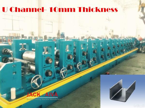 Buy cheap Heavy U Profile Roll Former, 10mm Thickness U Profile from wholesalers