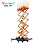 Mobile scissor tables hydraulic electric 500kg 9m indoor scissor lift platform