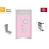 Buy cheap Single Swing Yellow Color Gal. Steel Insulated Fire Door/ 90 mins Fire Rating from wholesalers
