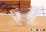 Food Grade Washable Plastic Round Dessert Cups 3Oz Clear Plastic Salad Bowls