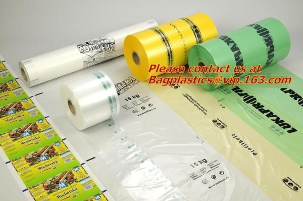 Clear Lay-Flat Poly Tubing on Rolls, Black Conudctive Poly Tubing on Rolls and