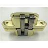 Buy cheap Gold Plated SOSS Heavy Duty Concealed Hinges / SOSS Hidden Hinges 180° from wholesalers