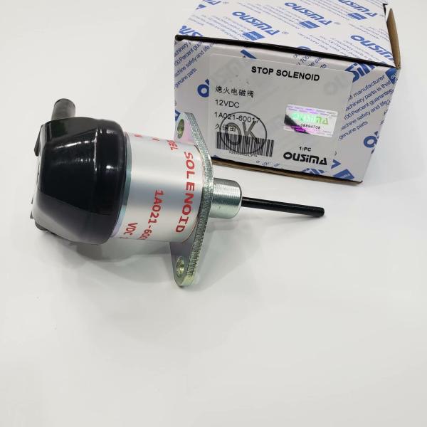 Buy cheap OUSIMA 1A021-60017 Fuel Shut Off Solenoid 1A02160017 For Excavator KUBOTA from wholesalers