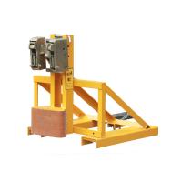 Buy cheap DG500E Heavy Duty Forklift Mounted Rubber-belt Drum Grabbers Load Capacity 500kg product