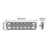 Buy cheap 18W Truck Strobe Light High Bright LED Grille Strobe Lights IP67 PC Lens Materials from wholesalers