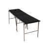Buy cheap Commercial Foldable Patient Examination Couch Black Hospital Examination Bed from wholesalers