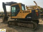 2015 Year Medium Size Volvo Used Excavator Machine 14 Ton 4 Cylinders EC140BLC