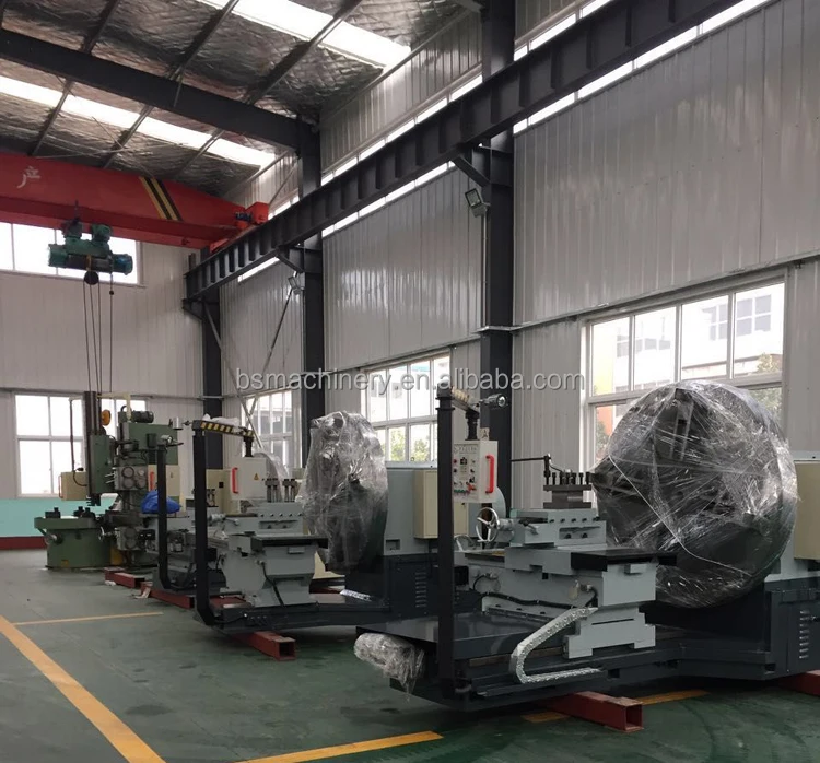 Floor Type Heavy Duty Horizontal Torno Machine Tool Flange Lathe Machine