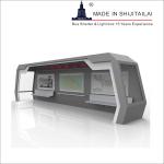 Passengers Waiting 8mm Glass W1800mm Transit Shelter