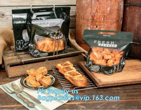 nylon packaging giant hot roast frozen chicken vacuum bag, Hot roast chicken