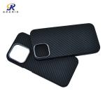 Metal Ring Camera Full Protection Kevlar Aramid Fiber Phone Case For iPhone 14