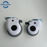 150kg Nursing Bed Floor Casters 6 Inch Heavy Duty Wheels With Bearing