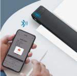 Buy cheap IOS System Bluetooth Barcode Scanner 15mm/s Portable A4 Thermal Printer from wholesalers