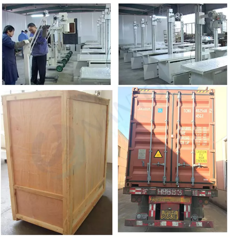 Hospital medical equipment100mA 200mA 300mA X ray machine with radiography