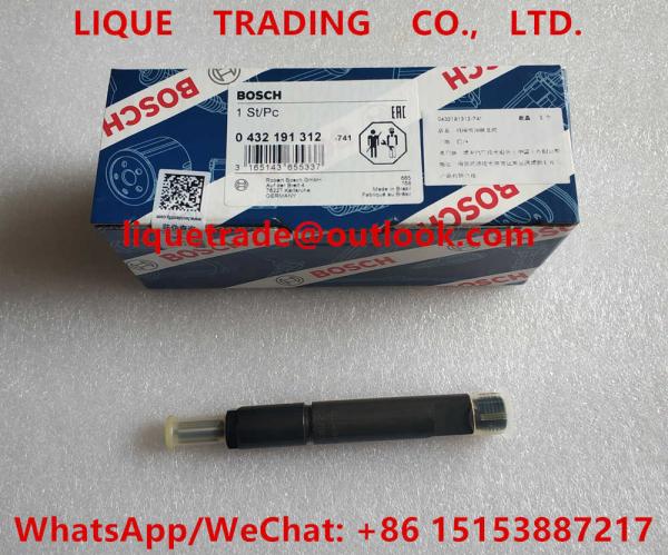 Buy cheap BOSCH common rail injector 0432191312 , 0 432 191 312 , 0432 191 312 , 432191312 Genuine and new from wholesalers