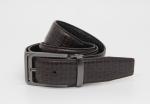 Classic Dress Genuine Men'S Leather Belts , Small Crocodile Leather Belt
