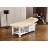 Buy cheap Beech Salon Couch Bed , Ergonomic Wood Leather Massage Bed from wholesalers
